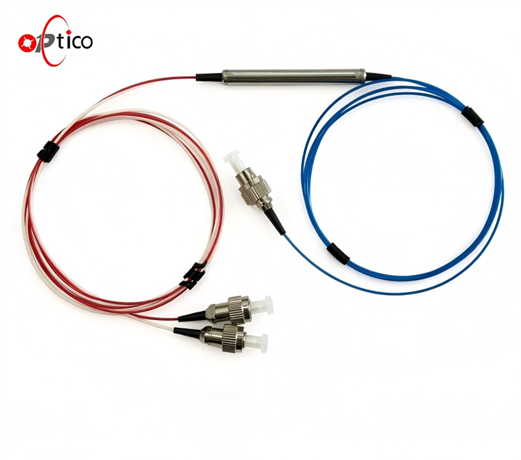 3 พอร์ต 1550nm FCAPC 1550nm หมุนเวียน